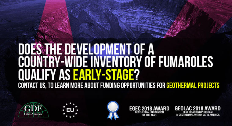 Does the development of a country-wide inventory of fumaroles qualify as early-stage?