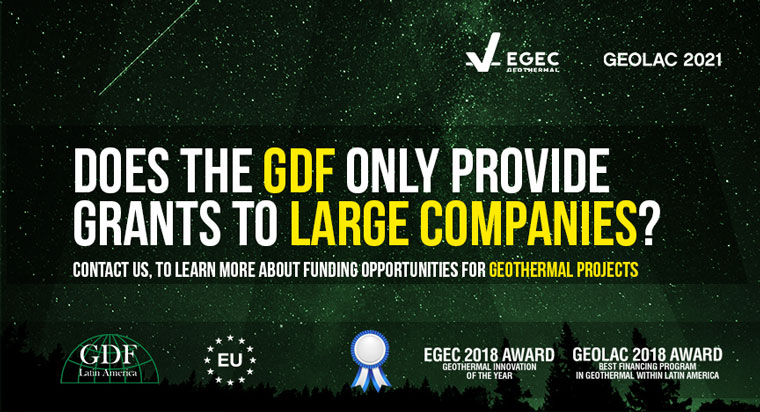 Does the GDF only provide grants to large companies?